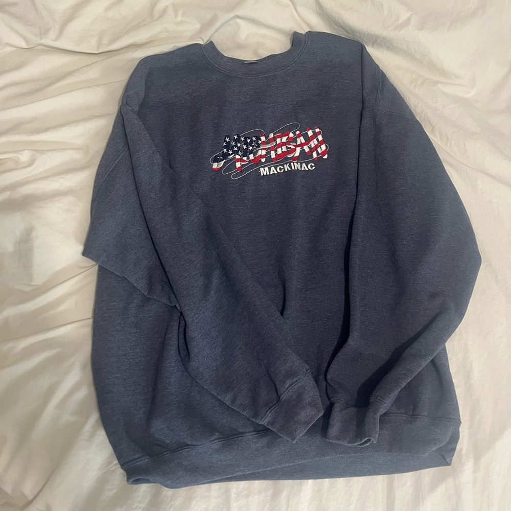 Men's Charcoal Crewneck Sweater